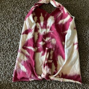 Tie-Dye Halter Top